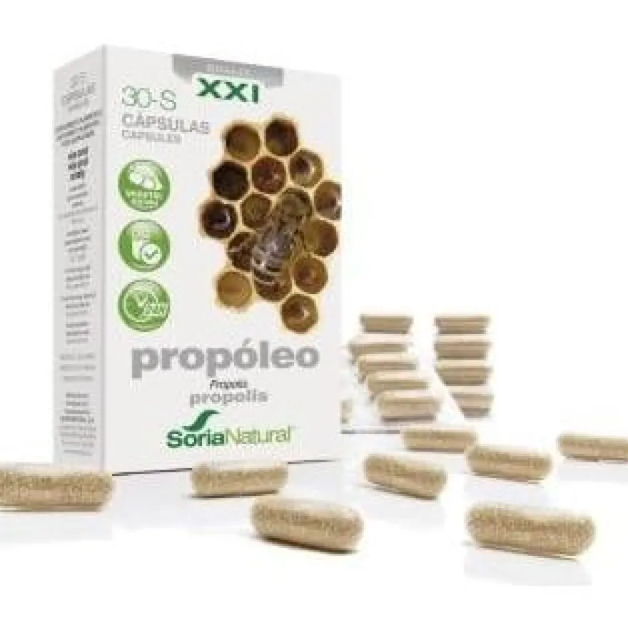 30 - S Propóleo Xxl 30 Cápsulas - Soria Natural