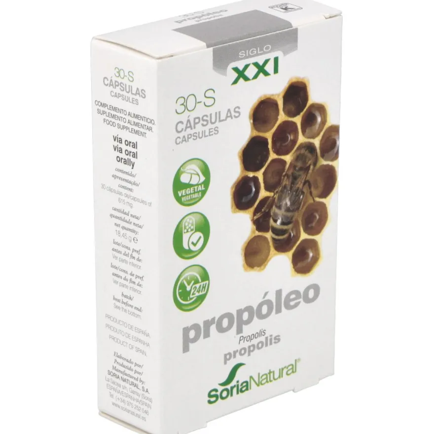 30 - S Propóleo Xxl 30 Cápsulas - Soria Natural
