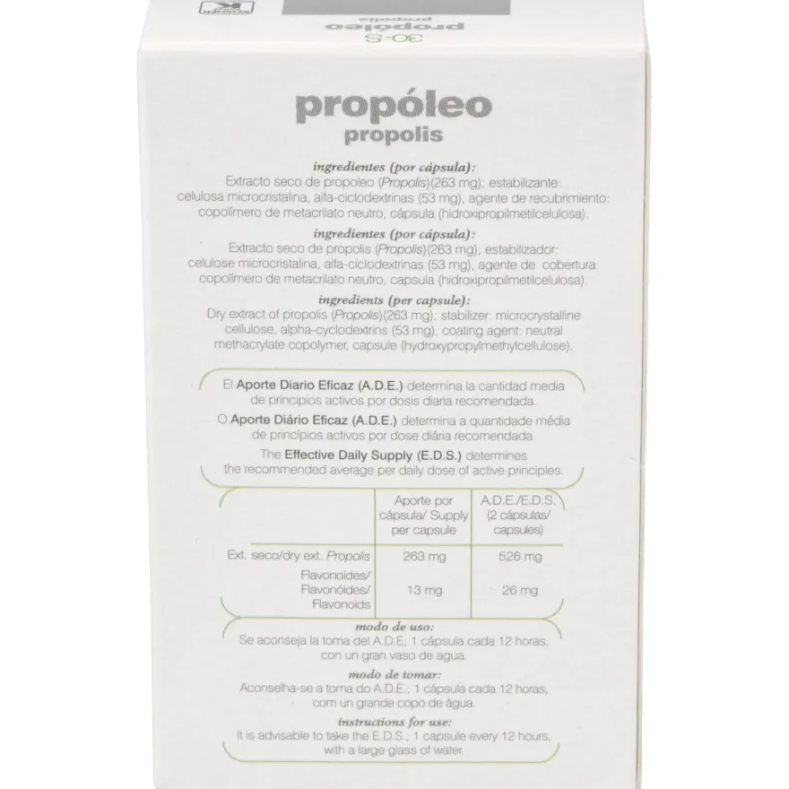 30 - S Propóleo Xxl 30 Cápsulas - Soria Natural