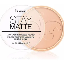 Stay Matte Pressed Powder 005-Silky Beige