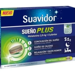 Suavidor Sueño Plus 30 Comprimidos - Urgo