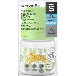 Suavinex Biberón Tetina Fisiol,silicona T/s 150ml - Bibern