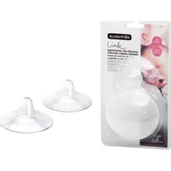 Suavinex Pezonera Silicona Talla S 2 Unidades - Pezoneras