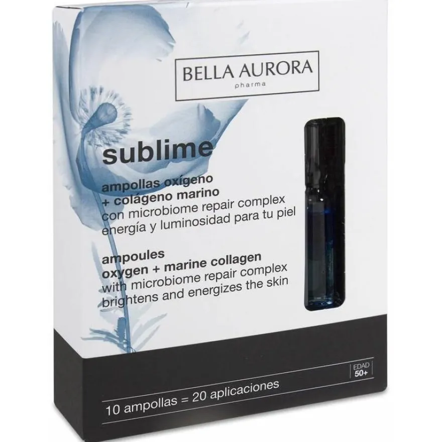 Sublime Ampollas Oxigeno + Colageno Marino - Bella Aurora