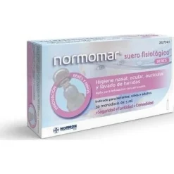 Suero Fisiológico Bebé 30 Ampollas - Normomar