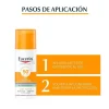 Sun Face Gel Crema Oil Control Dry Touch FPS50+, 50 ml. - Eucerin