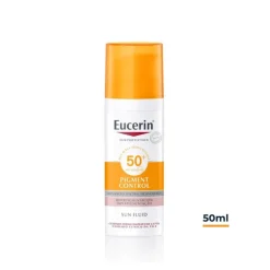 Sun Face Pigment Control Fluido FPS50+, 50 ml. - Eucerin