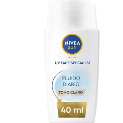 Sun Fluido Diario Protección Facial spf50+ Tono Claro 40 ml - Nivea