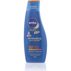 Sun Niños Protector Hidratante Waterproof spf50+ 200 ml - Nivea