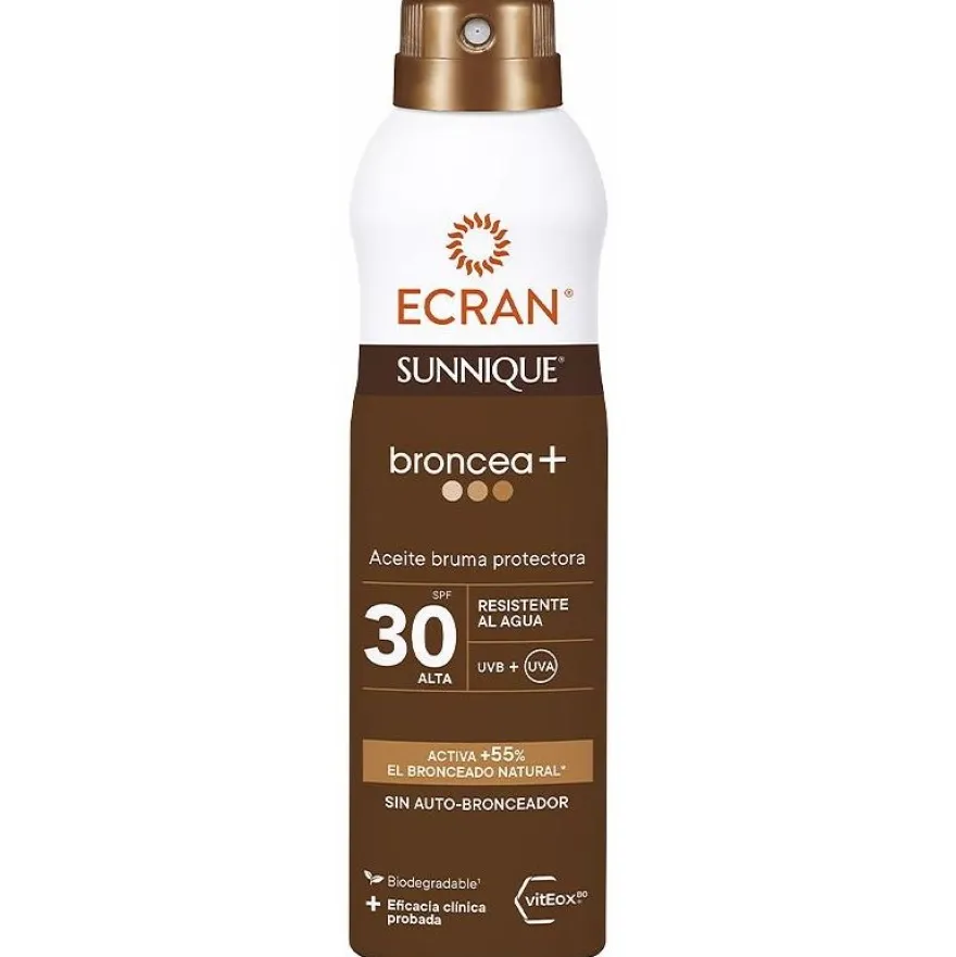 Sunnique Broncea+ Aceite Bruma spf30 250 ml - Ecran