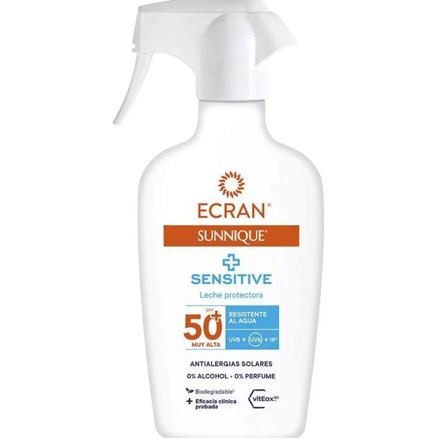 Sunnique Sensitive Pistola spf50+ 270 ml - Ecran