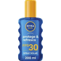 Sun Protege Y Refresca Solar Invisible Spf30 200 Ml