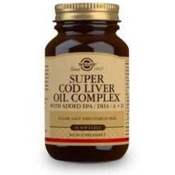 Super Codliver Oil Complex 60cáps - Solgar