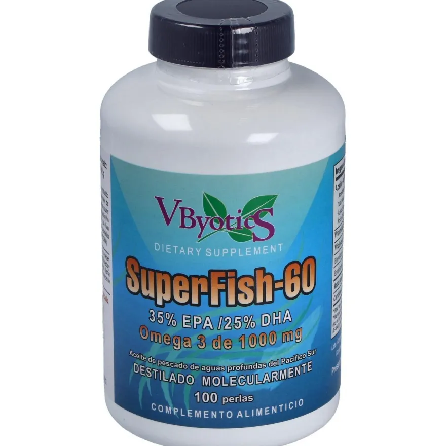 Superfish 60 (Epa 35%-Dha 25%) 100Perlas