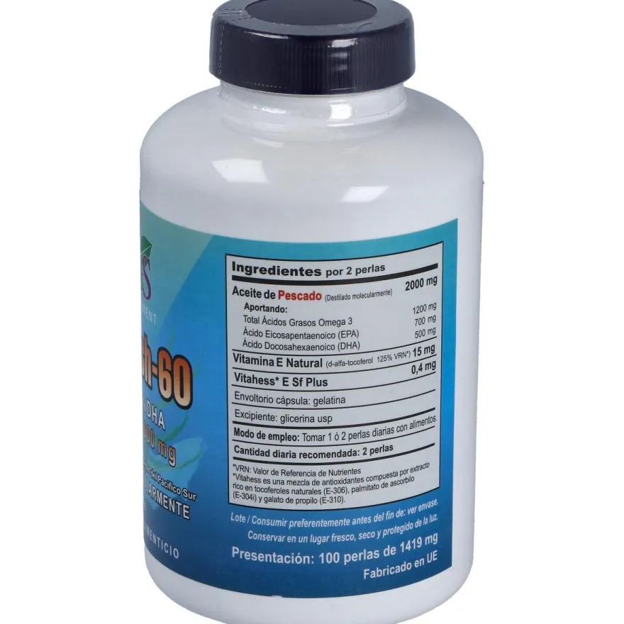 Superfish 60 (Epa 35%-Dha 25%) 100Perlas