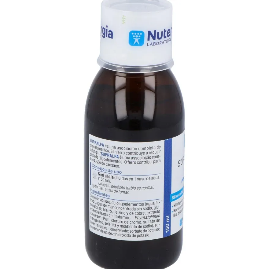 Supralfa (bioalfa) (minerales y Oligoelem.) 150ml - Nutergia
