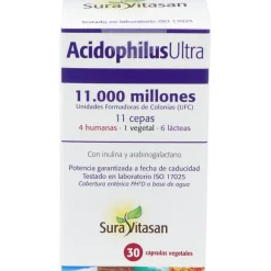 Sura Vitasan Acidophilus Ultra 30 Cápsulas