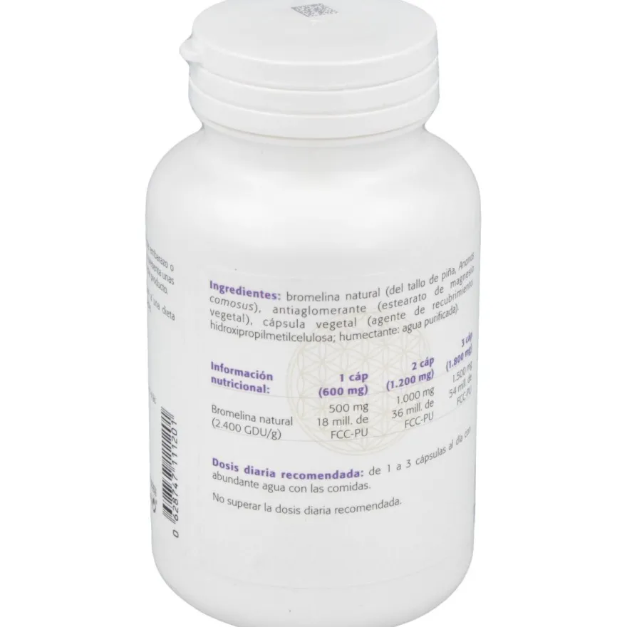 Sura Vitasan Bromelina 2.400 500 Mg. 90 Cápsulas