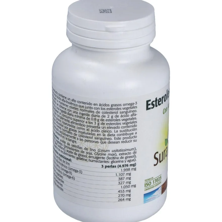 Sura Vitasan Esteroles Y Esterolines 60 Perlas