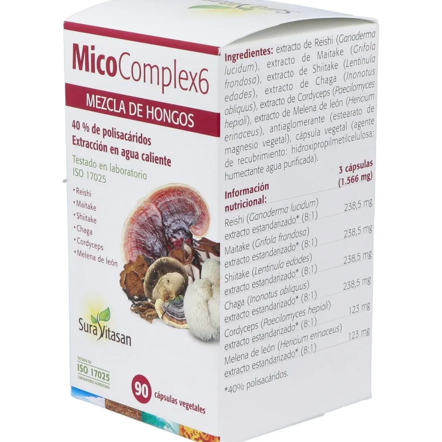 Sura Vitasan Mico Complex 6 90 Cápsulas