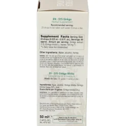 Sys.Ginkgo Biloba 50Ml.