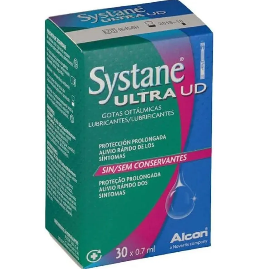 Systane Ultra Unidosis, Gotas Oftálmicas Lubricantes, 30 Monodosis. - Alcon