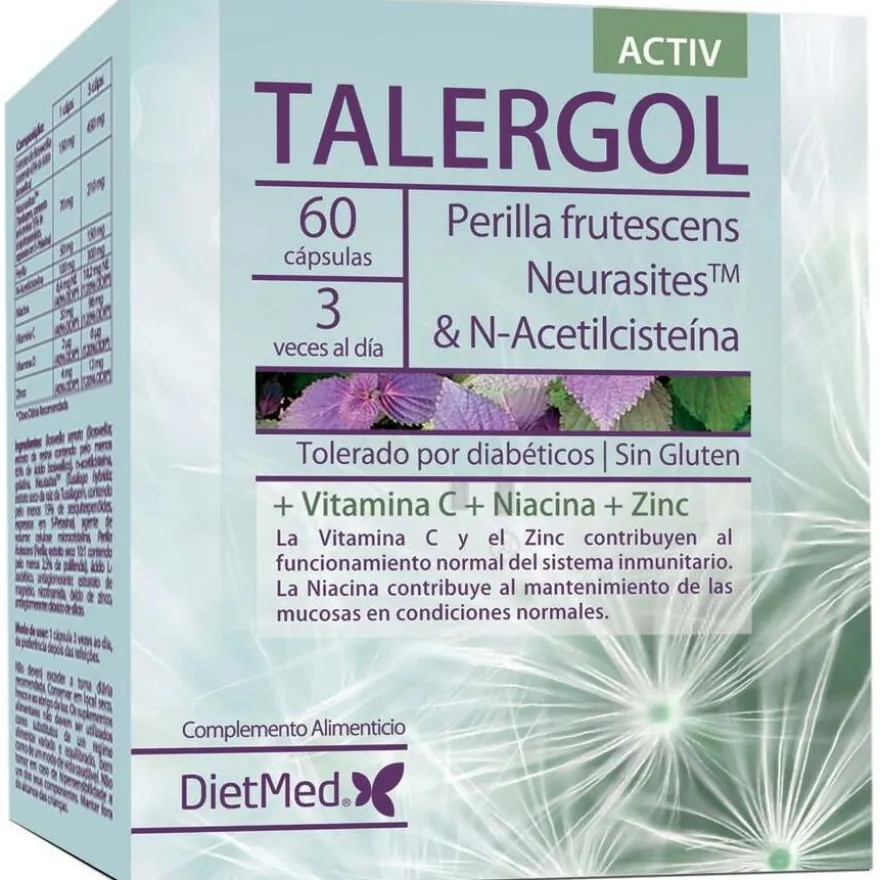 Talergol 60caps - Dietmed