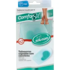 Taloneras con Cazoleta para Espolón Calcáneo Talla S, 2 Uds - Comforsil
