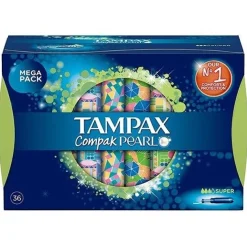 Tampax Pearl Compak Tampón Regular 36 Uds
