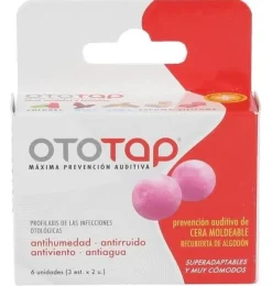 Tapones Oidos Cera - Ototap (6 Unidades) - Procesa