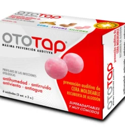 Tapones Oidos Cera - Ototap (6 Unidades)