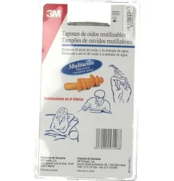 Tapones Oidos Silicona - Agua, 2 ud. - 3M