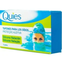 Tapones Oidos Silicona Natacion - Quies (estandar 6 Unidades) - Laboratorio Deiters