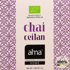 Te Ceilan Chai Infusion 15Piramides. Eco Vegan