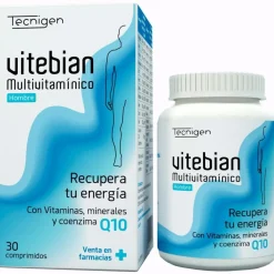 Tecnigen Multivitamínico Con Q10 Para Hombre Vitebian 30 Comprimidos