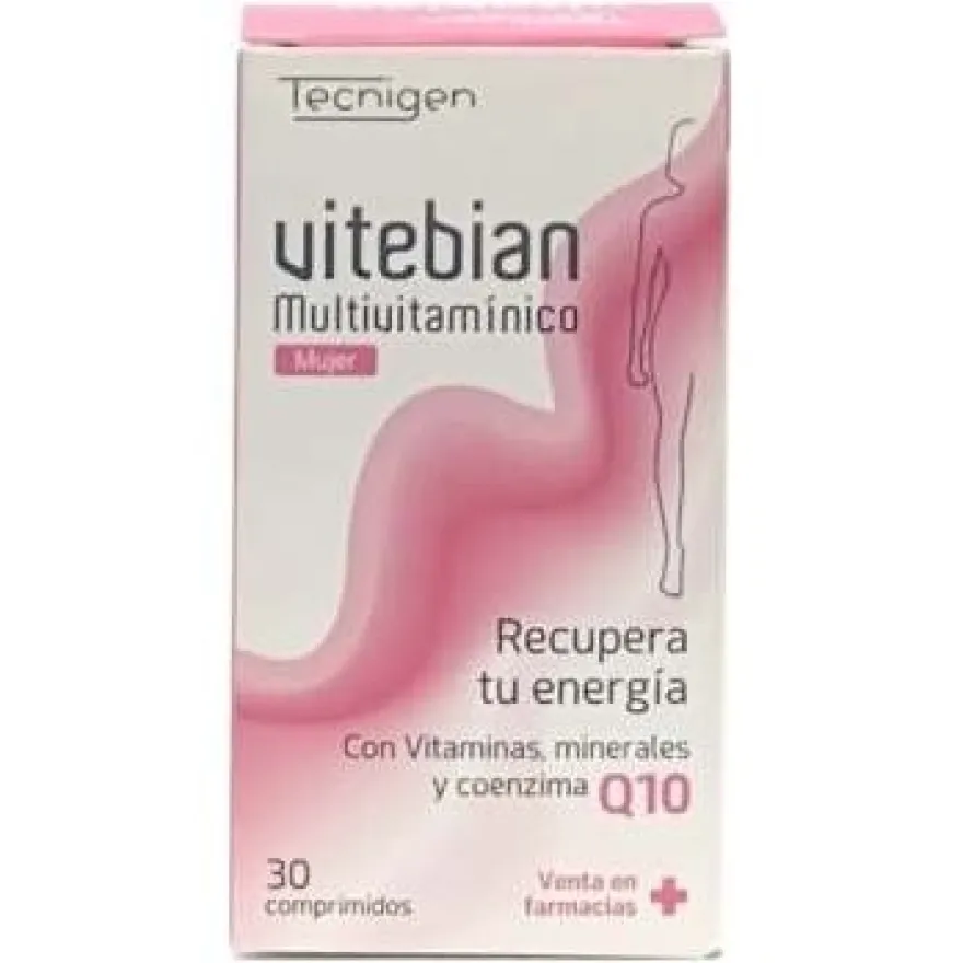 Tecnigen Vitebian Mujer Mulitroivitaminas 30 Comprimidos