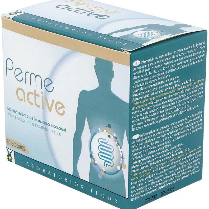Tegor Perme Active 20Uds