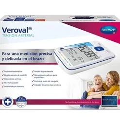 Tensiometro Automatico de Brazo - Veroval Duo Control (talla Grande 1 U) - Laboratorios Hartmann