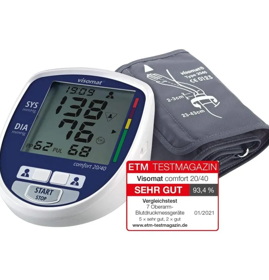 Tensiometro Digital - Visomat Comfort 20/40 (de Brazo) - Roche Diagnostics S.l