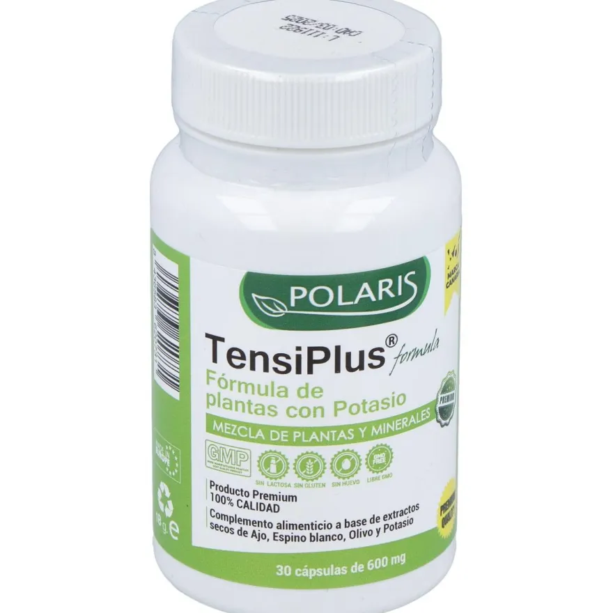 Tensiplus (Ajo+Espino Blanco) 500Mg. 30Cap