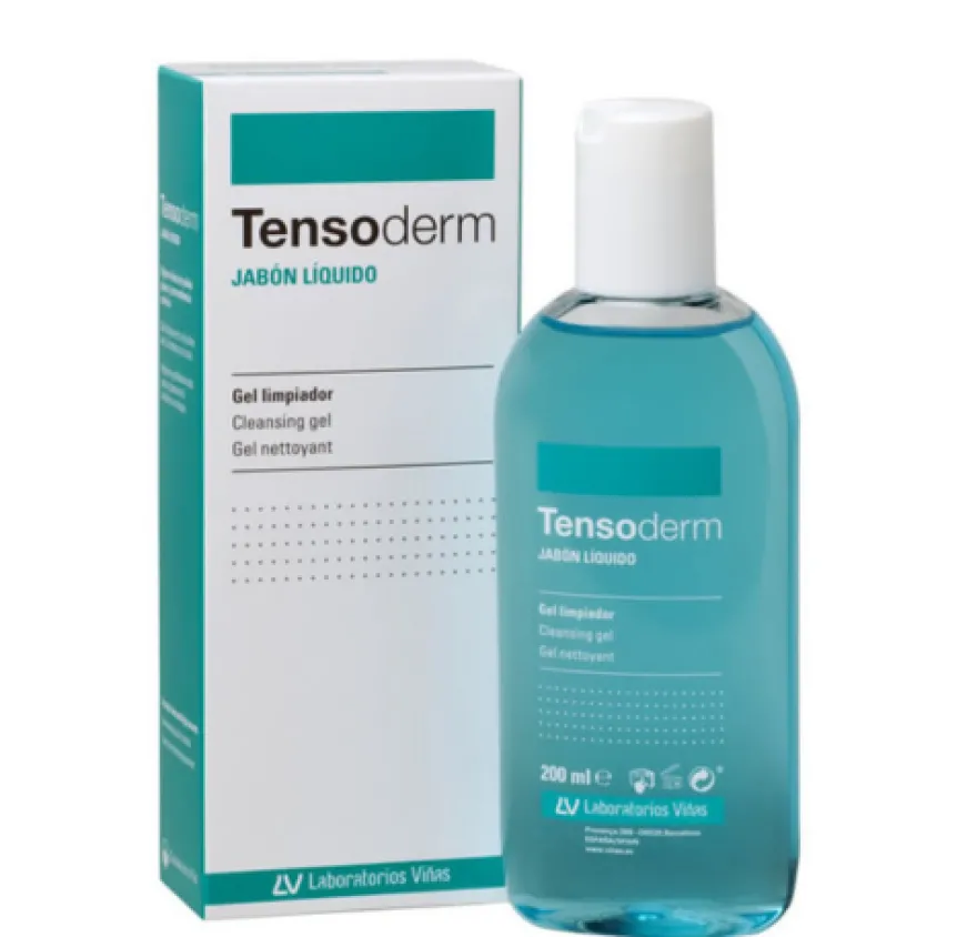 Tensoderm Gel Limpiador, 200 ml.- Laboratorios Viñas