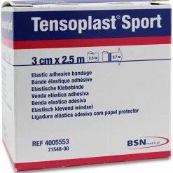 Tensoplast Sport Venda Elástica Adhesiva 3cmx2,5m 1ud - Sin Marca