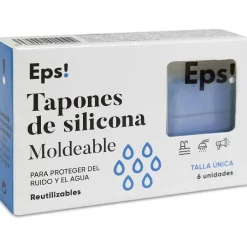 Teps! Tapón de Silicona Moldeable, 6 Unidades - Deiters