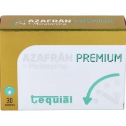 Tequial Azafran Premium + Melatonina 30Caps