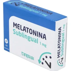 Tequial Melatonina Sublingual 1Mg 60Comp