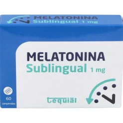Tequial Melatonina Sublingual 1Mg 60Comp