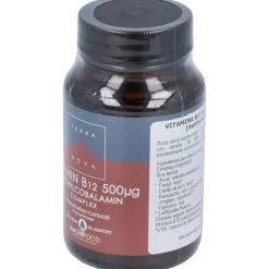 Terranova Vitamina B12 500 Ui Complex (Metilcobalamina) 50 Cápsulas