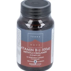 Terranova Vitamina B12 500 Ui Complex (Metilcobalamina) 50 Cápsulas
