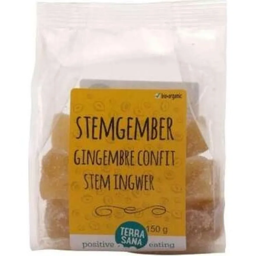 Terrasana Jengibre Confitad C/Az Int Bio 150G