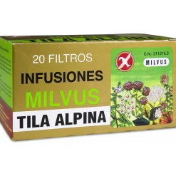 Tila Alpina, 20 Filtros, 20 Sobres - Milvus